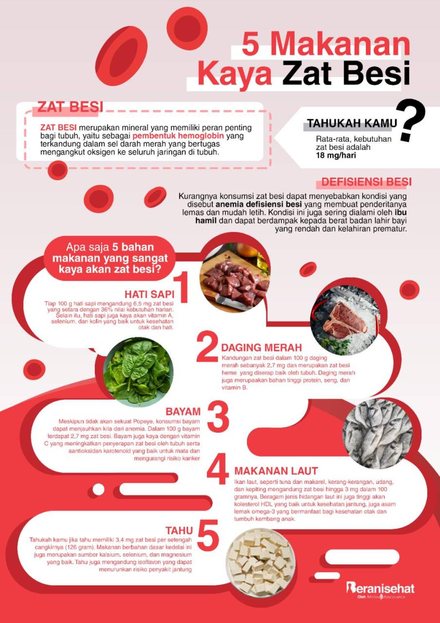 Makanan Kaya Zat Besi untuk Rambut: Pentingnya Nutrisi untuk Pertumbuhan Rambut