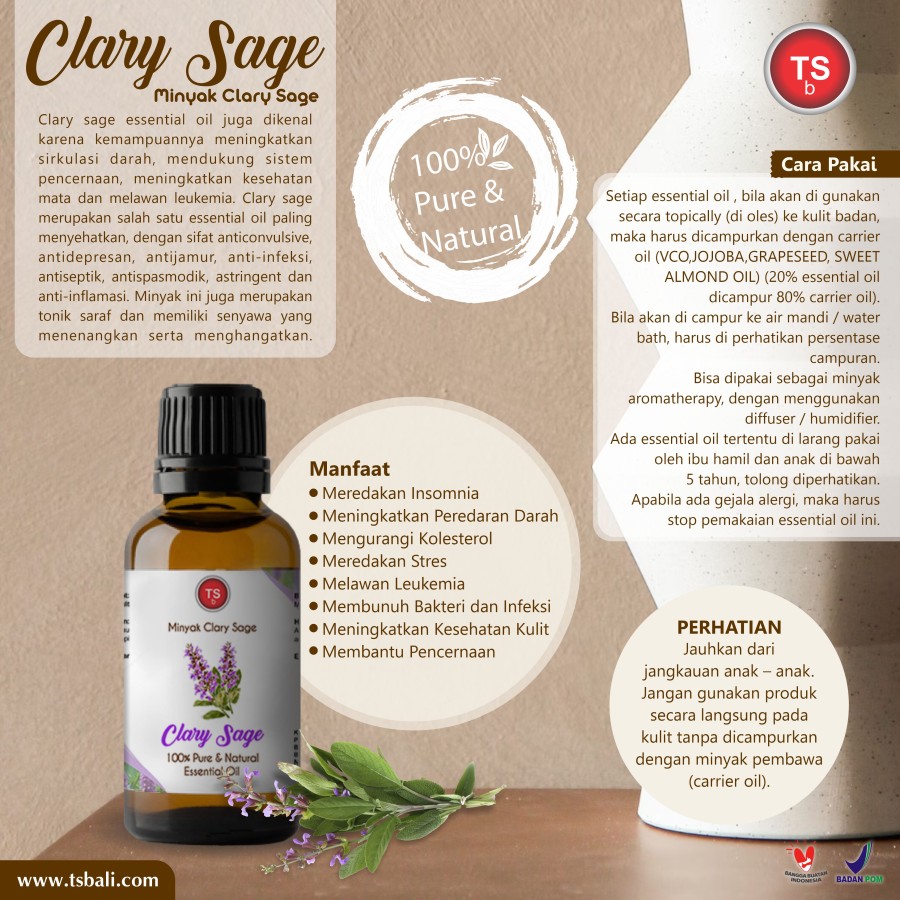 Rambut Lemah dan Rapuh? Coba Rahasia Minyak Clary Sage!