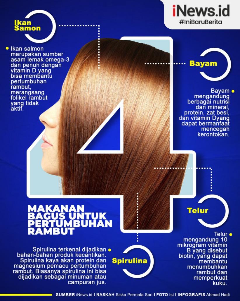 Rambut Indah, Sehat dari Dalam: Rahasia Menu Sehat untuk Rambut Berkilau