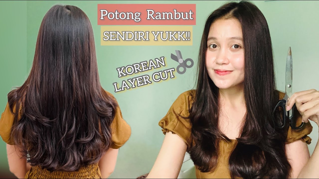 Tutorial Lengkap: Potong Rambut Bob Layer Sendiri ala Idol K-Pop untuk Wajah Bulat