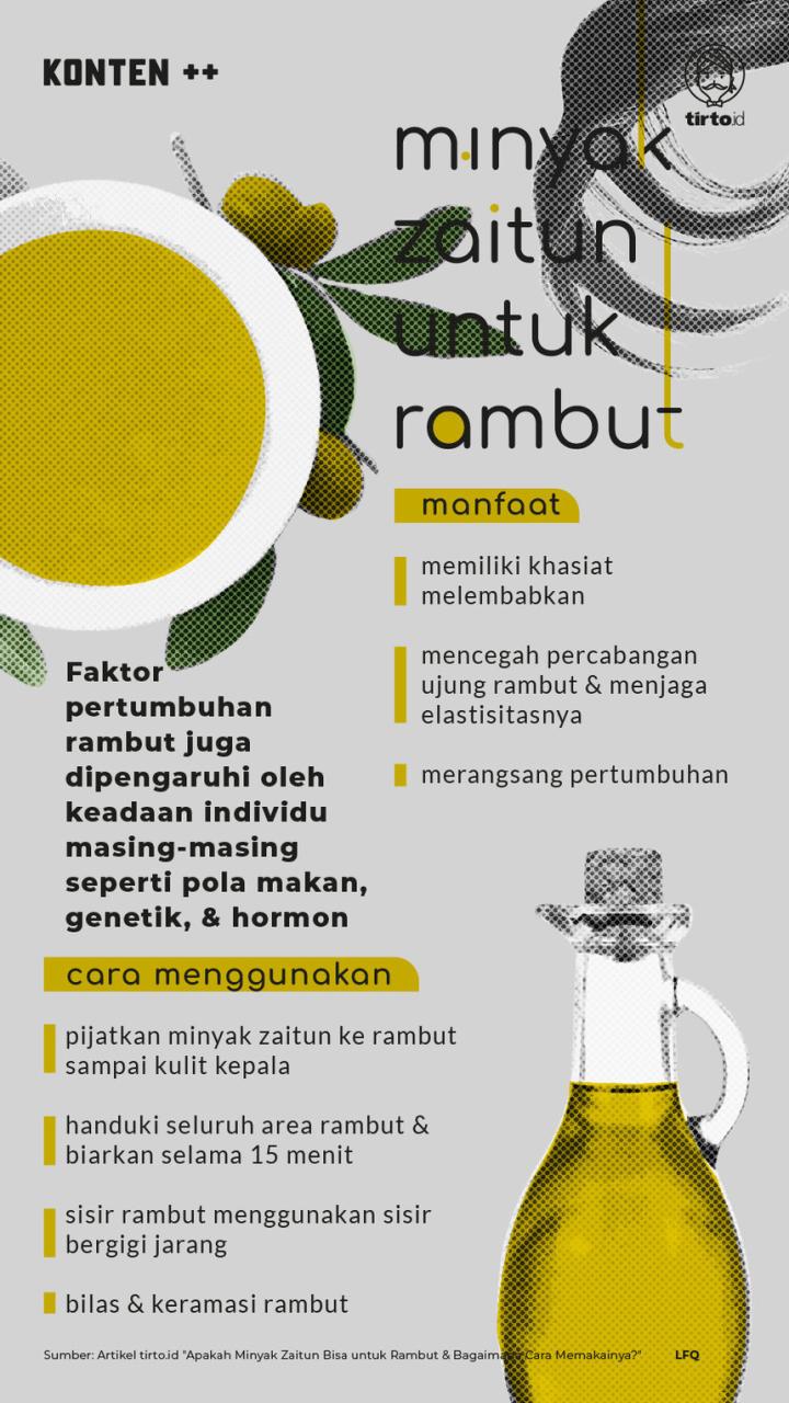 Rambut Kusut? Coba Kombinasi Ajaib Minyak Zaitun dan Cuka Apel!