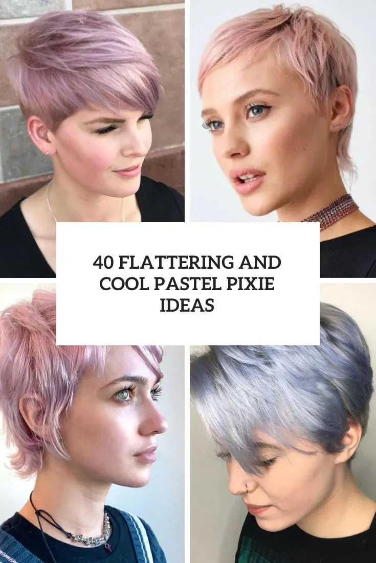 Pixie Cut Warna Pastel: Pilihan Tepat untuk Rambut Halus yang Ingin Tampil Unik!