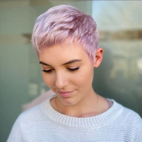 Pixie Cut Warna Pastel: Cara Menambah Sentuhan Feminin yang Unik