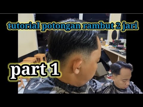 Teknik Potong Rambut 2 Jari: Rahasia Rambut Rapi dan Simetris