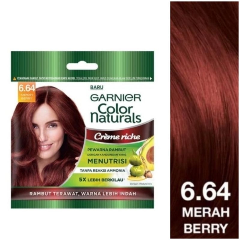 Merah Berry Garnier: Pilihan Warna Semir yang Trendi dan Berkilau