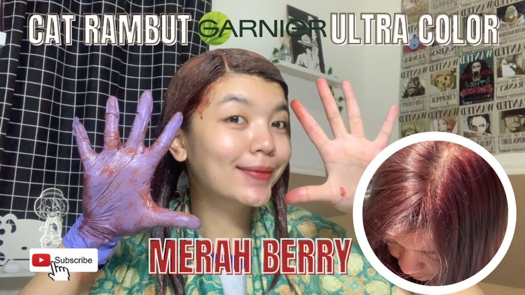 Merah Berry Garnier: Pilihan Warna Semir yang Trendi dan Berkilau