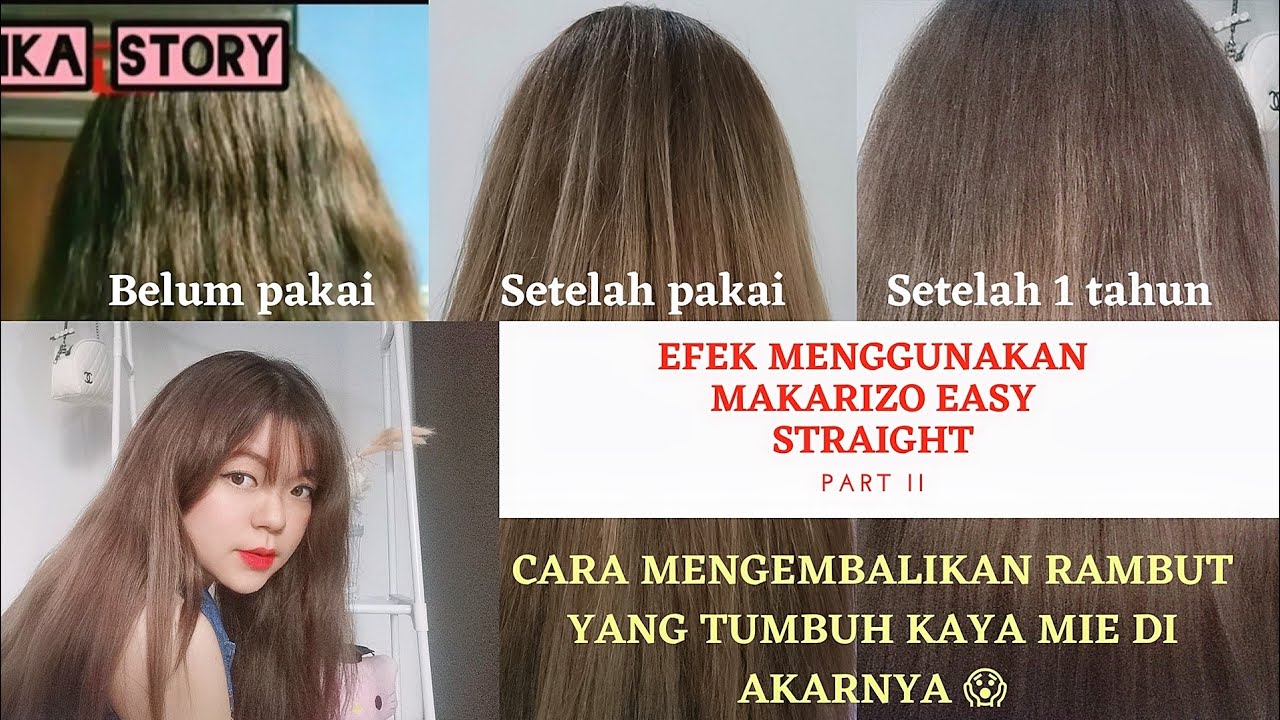 Cara Memakai Makarizo Hair Energy Easy Straight: Teknik dan Tips untuk Rambut Lurus dan Sehat