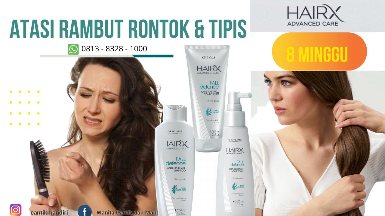 Rambut Rontok dan Tipis? Tenang, Ada Solusinya!