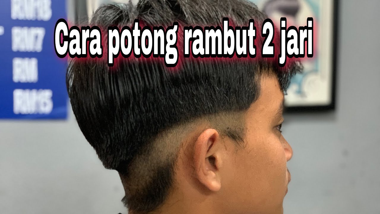 Teknik Potong Rambut 2 Jari: Rahasia Rambut Rapi dan Simetris