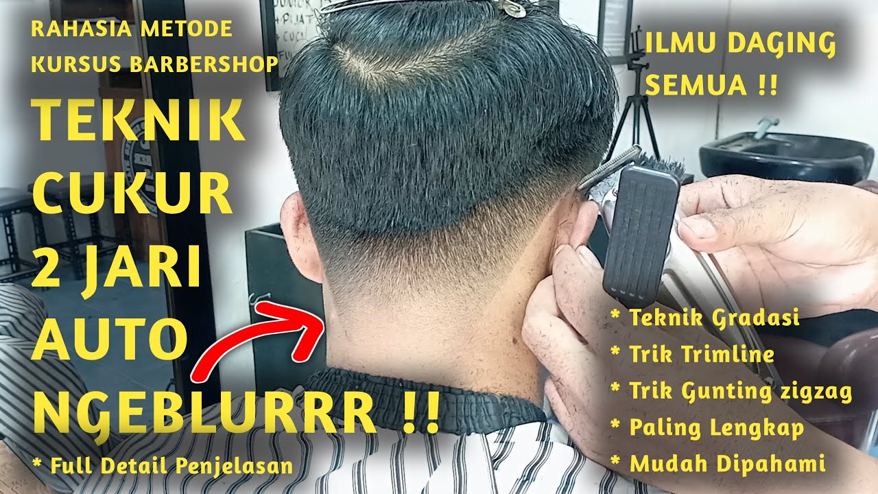 Teknik Potong Rambut 2 Jari: Rahasia Rambut Rapi dan Simetris