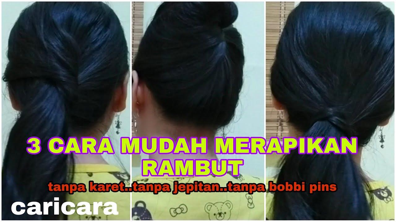 Ucapkan Selamat Tinggal pada Rambut Berantakan: Cara Mengikat Cocang Rambut yang Simpel dan Menarik!