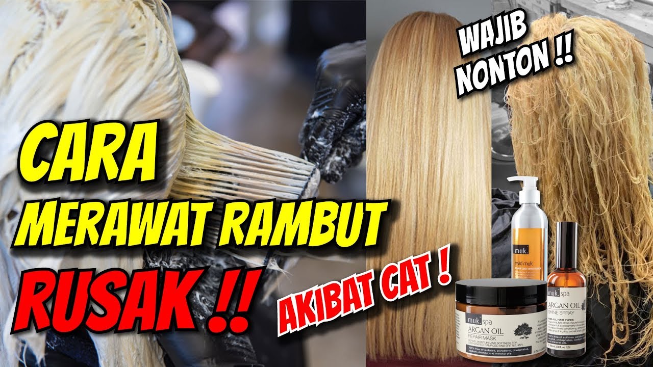 Rambut Rusak? Tak Perlu Panik! Simak Cara Mengatasinya dengan Mudah