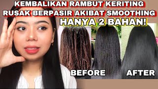 Rambut Lurus Mempesona Tapi Takut Rontok? Begini Cara Merawatnya Setelah Smoothing!