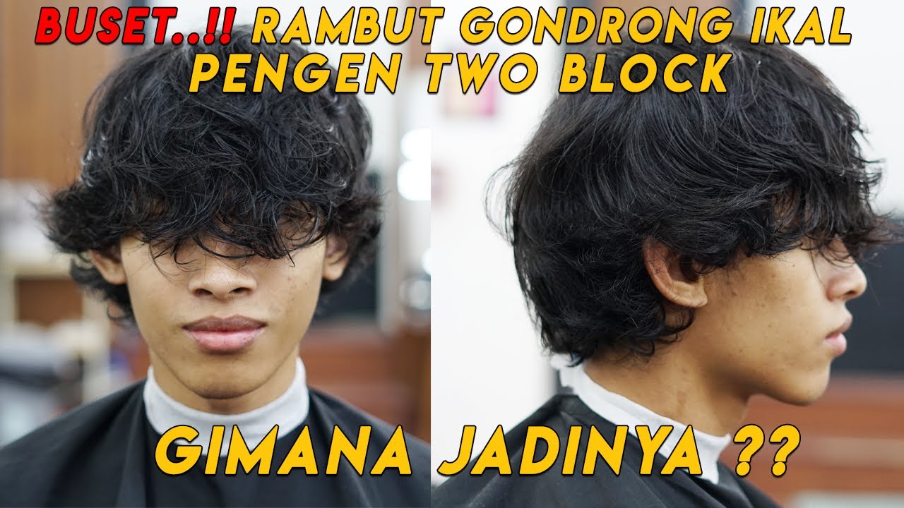 Cara Mendapatkan Gaya Rambut Two Block Ikal yang Stylish dan Menawan