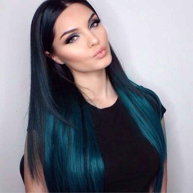 Inspirasi Semir Rambut Blue Black untuk Tampilan yang Keren dan Berani