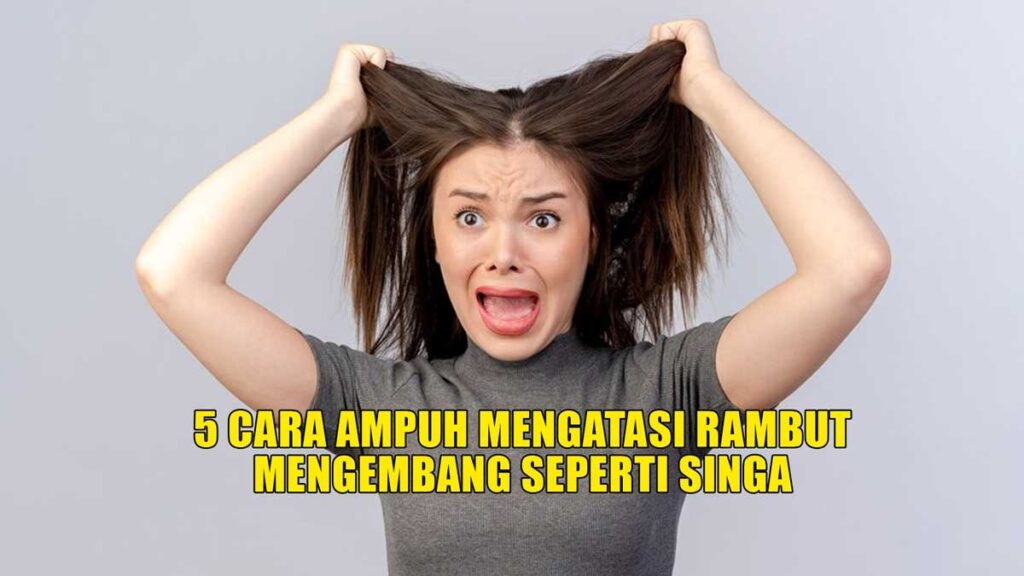 Cara Mengatasi Rambut Singa (Frizzy Hair) Tanpa Heat Styling