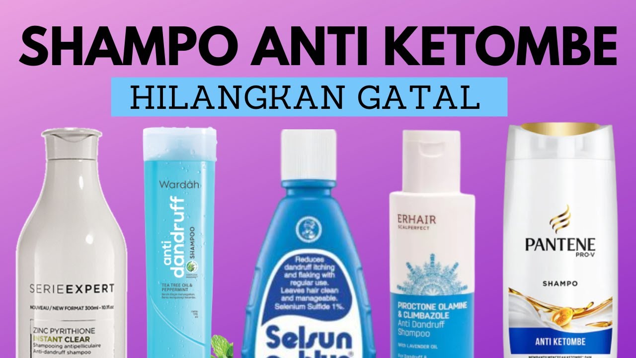 5 Shampo Alami untuk Rambut Berketombe yang Ampuh